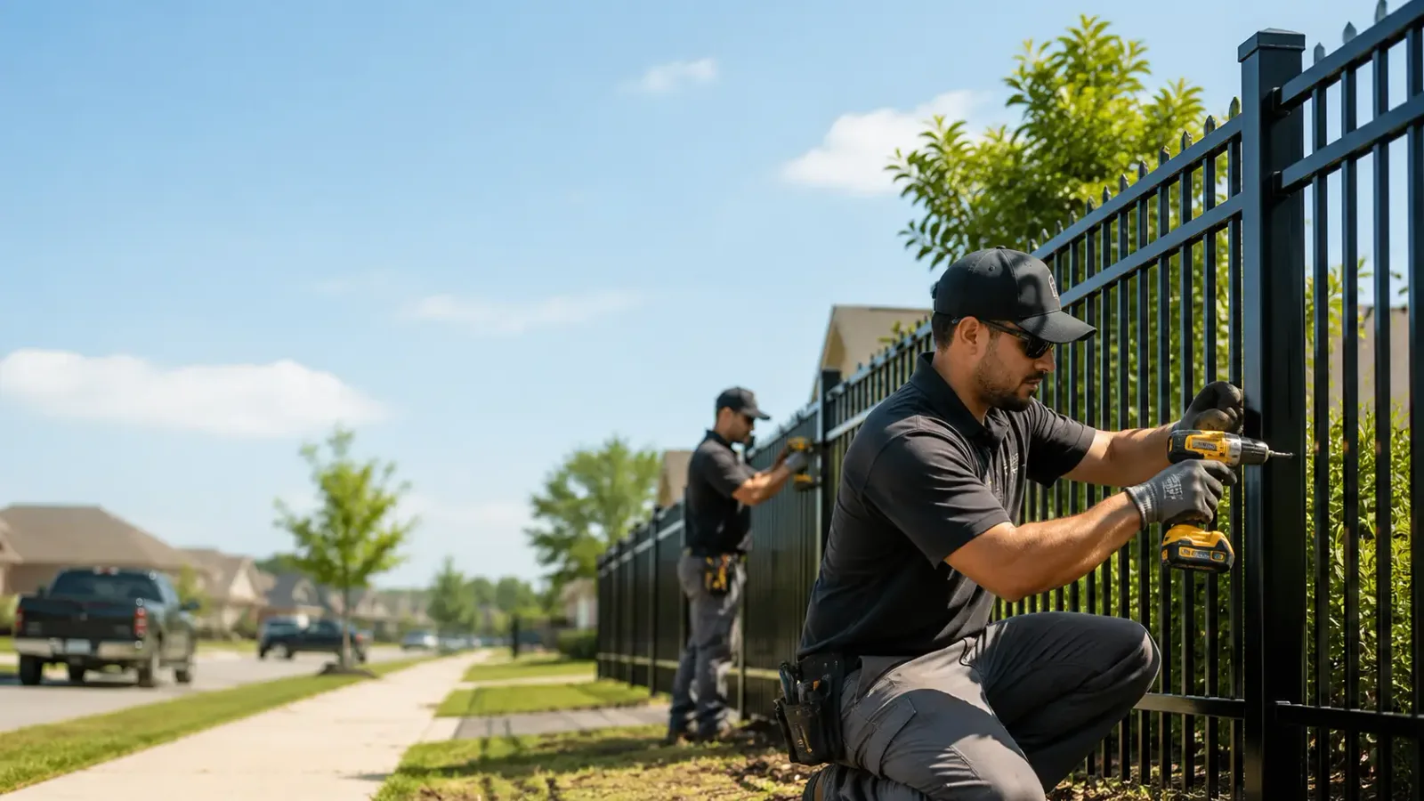 Metal Fence Installation in Equality, IL